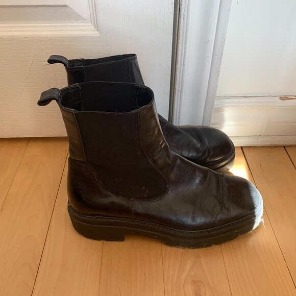 Black Chelsea Boots - Picture 2 of 3